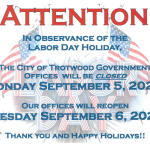 Labor Day Office Closure '22