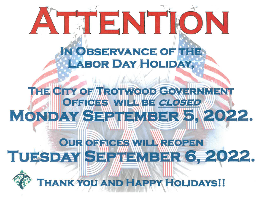 Labor Day Trotwood Ohio